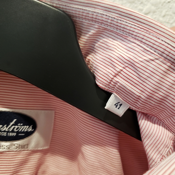 Stenstroms Mens Fitted Buttoned up Long Sleeve Shirt - Men's sz 41 Large - Picture 5 of 9